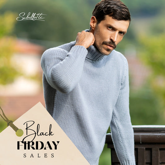 Dolce Vita Nuvola Gray Cashmere Turtleneck Sweater