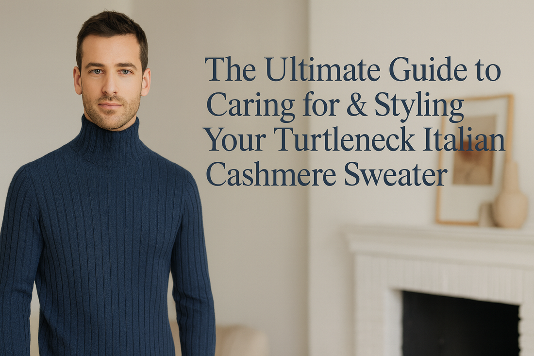 The Ultimate Guide to Caring for & Styling Your Turtleneck Cashmere Sweater