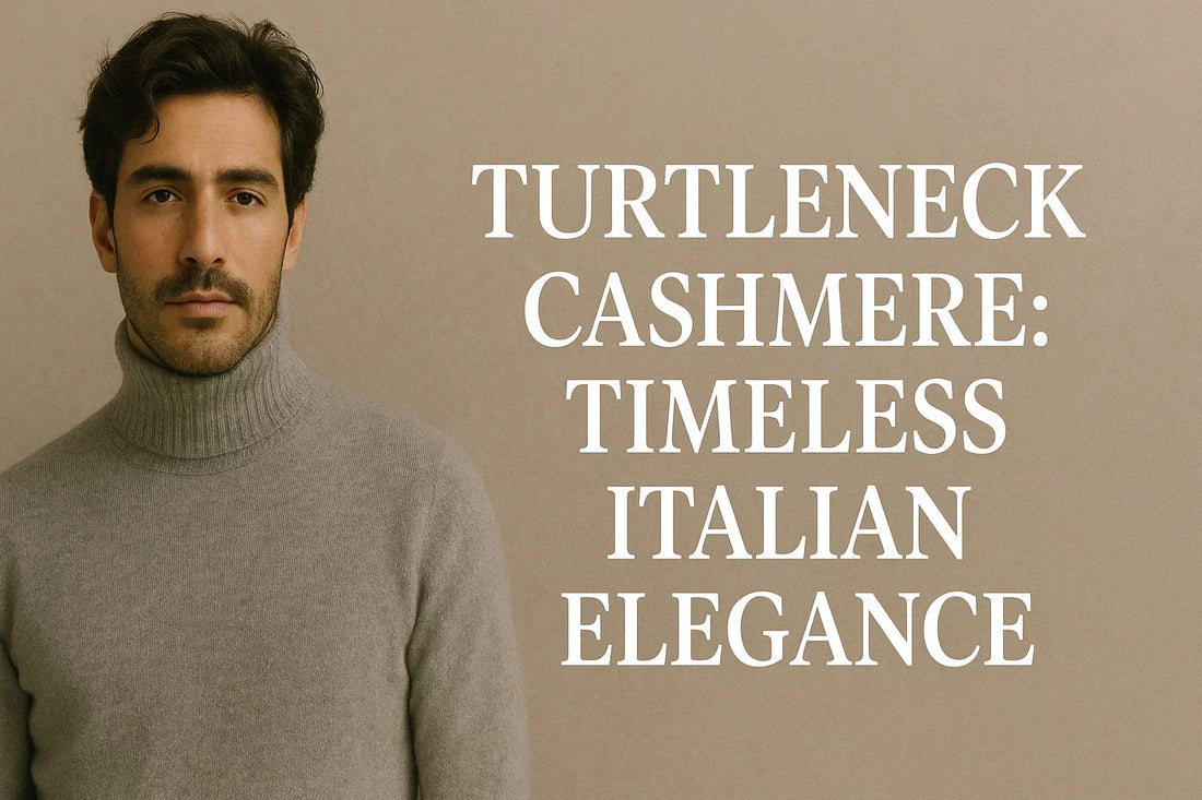 Turtleneck Cashmere | Timeless Italian Elegance