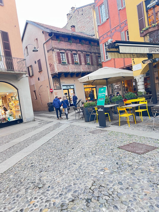 Historic Italian street reflecting craftsmanship, culture and timeless design