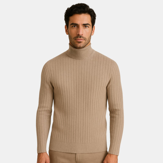 Alpen Turtleneck Cashmere Cream sweater