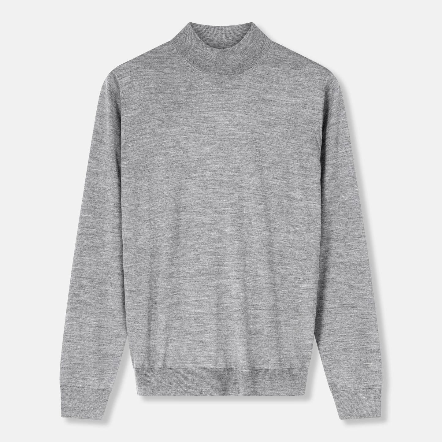 Luno Cashmere Crewneck Ghiaccio Gray Sweater