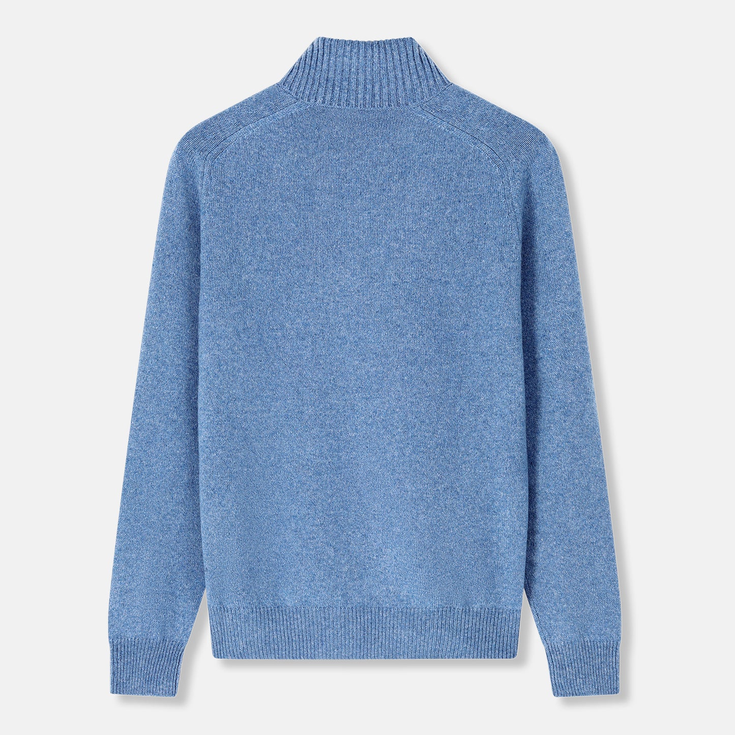 Napolitano Blue Cashmere Turtleneck Jumper