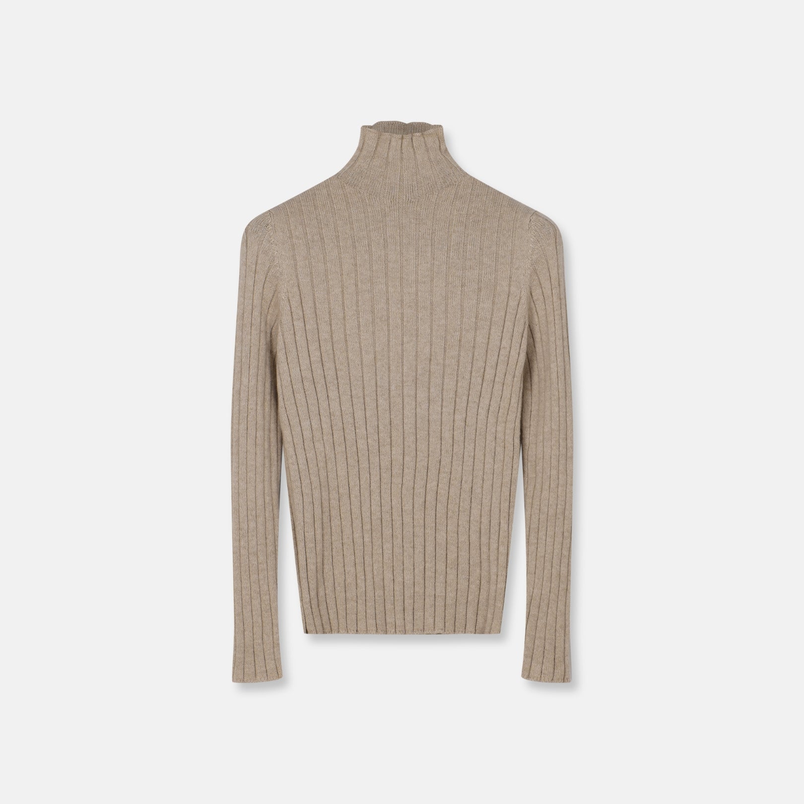Alpen Turtleneck Cream — front view
