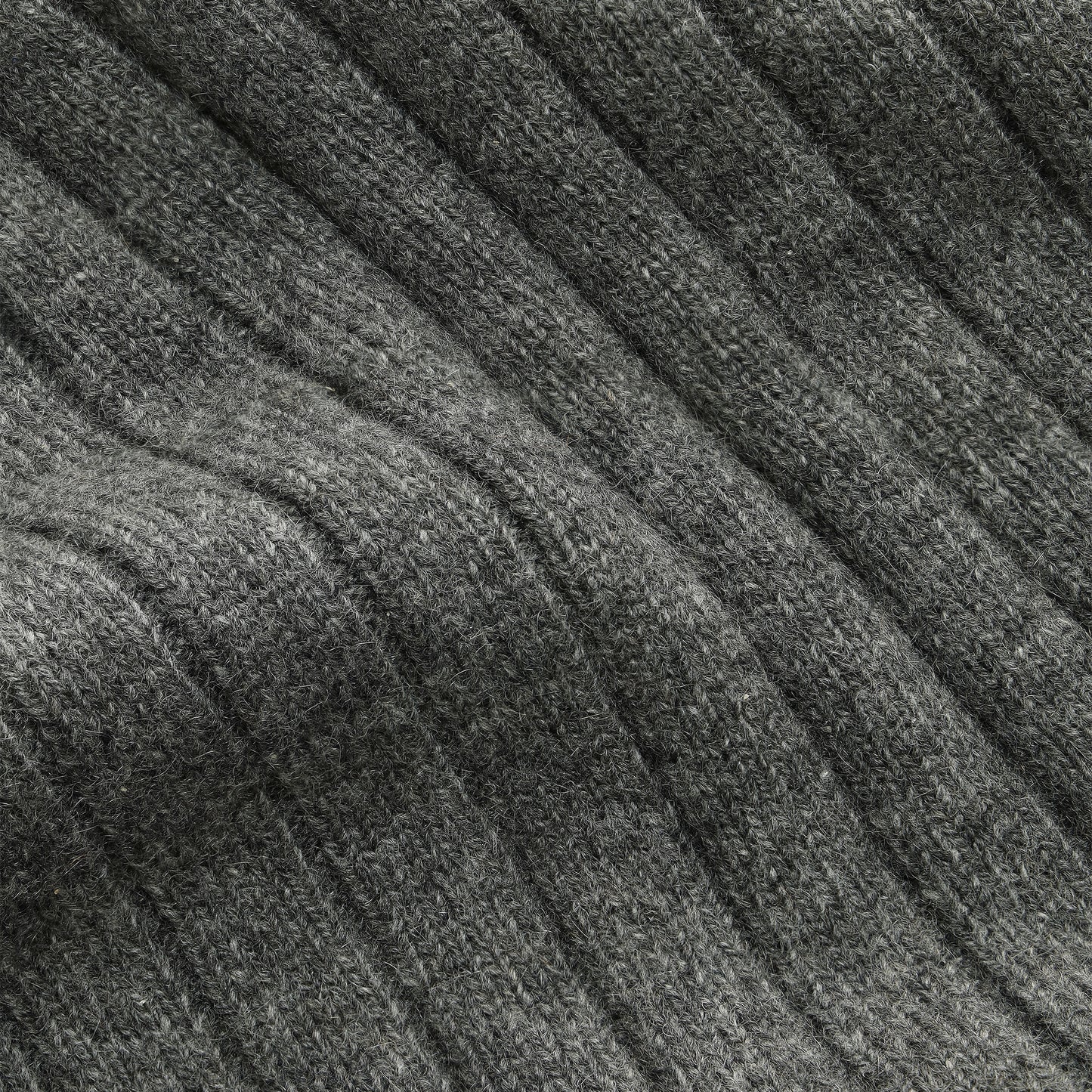 Alpen Turtleneck Dark Grey — side view