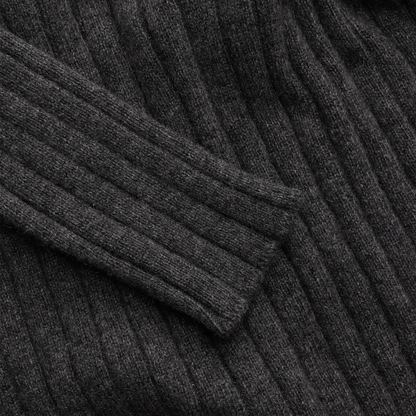 Alpen Turtleneck Dark Grey — lifestyle
