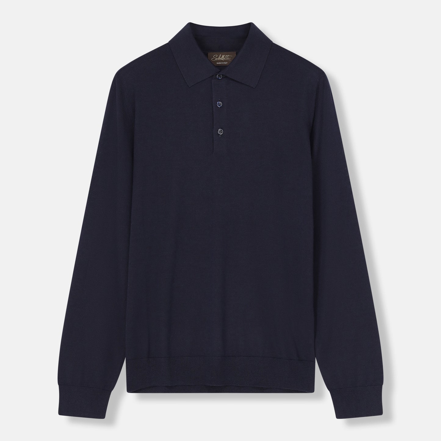 Blu Notte Polo Navy — front view