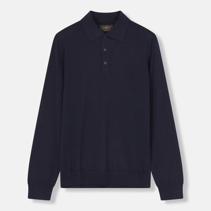 Blu Notte Polo Navy — front view