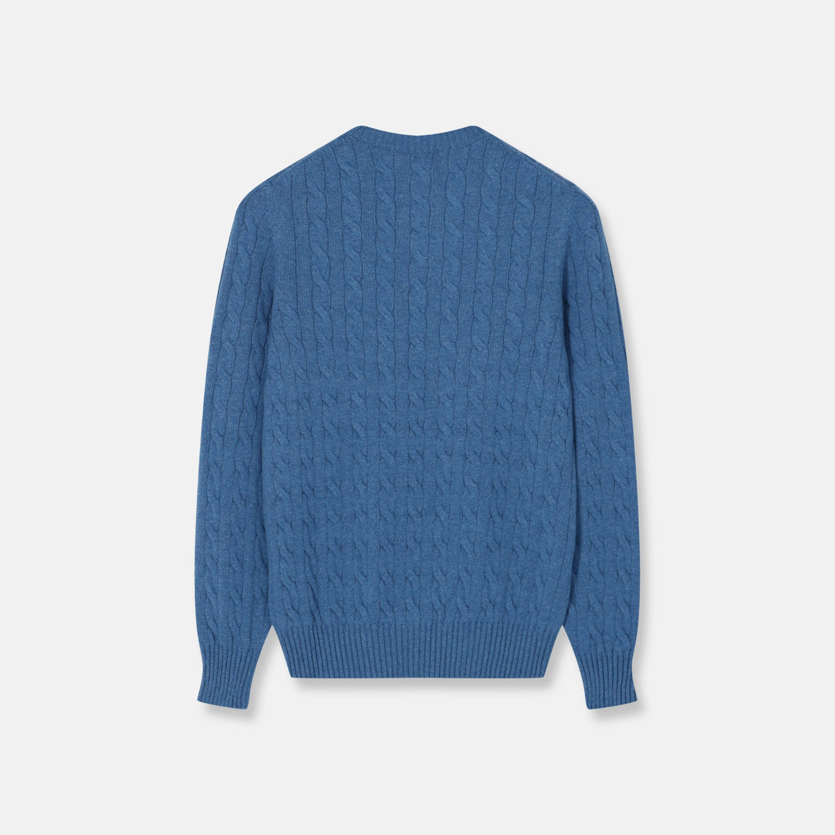 Capri Crewneck Steel Blue — side view