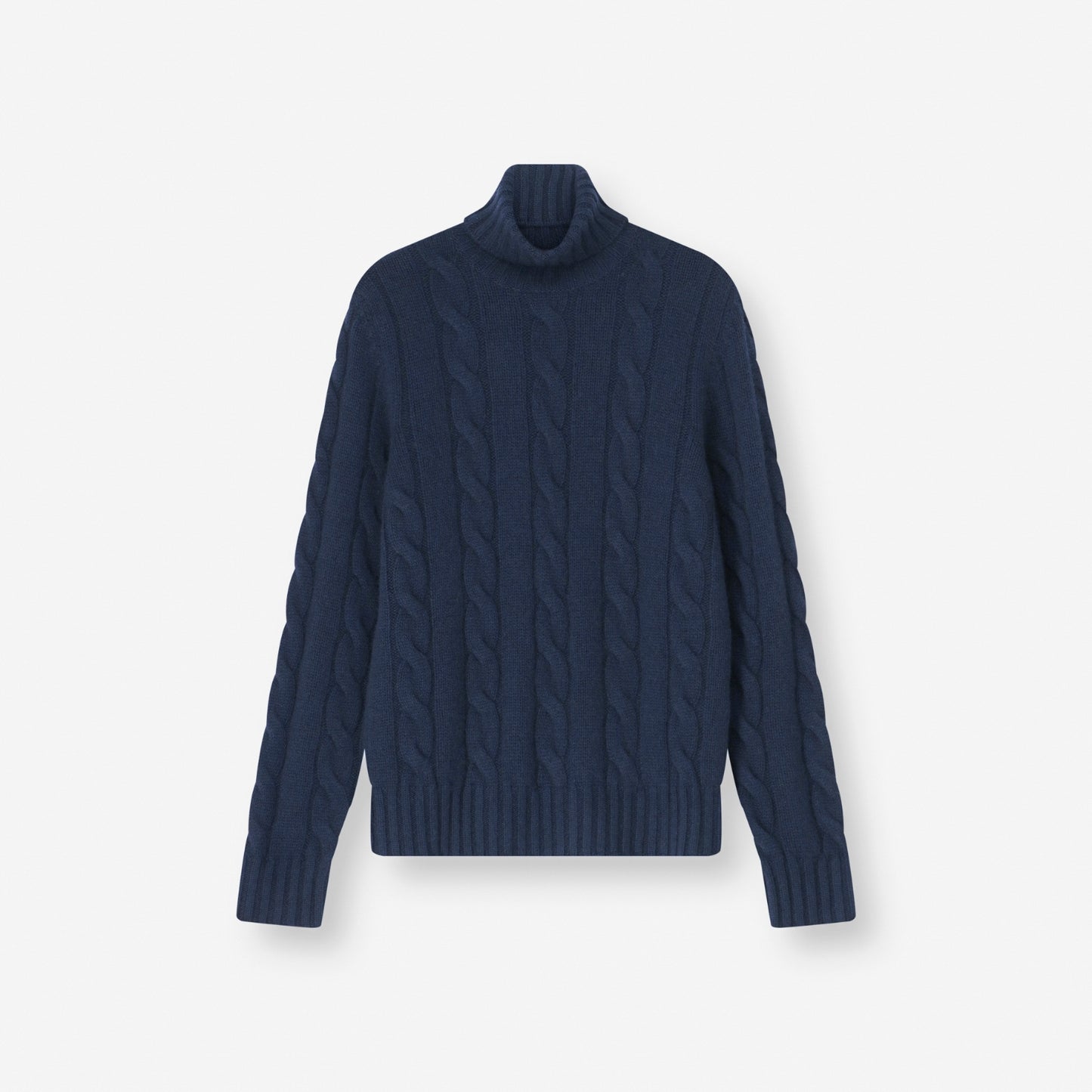 Dolcevita Turtleneck Navy Profondo — front view