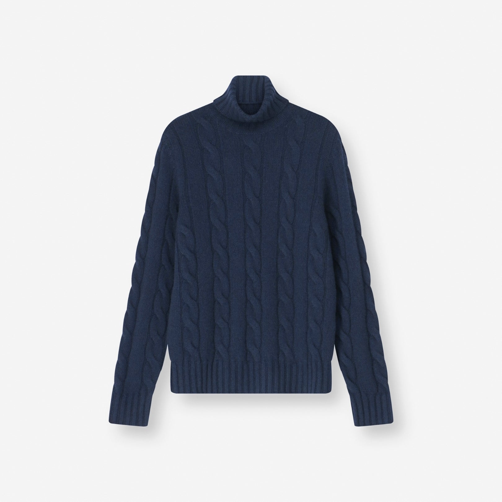 Dolcevita Turtleneck Navy Profondo — front view