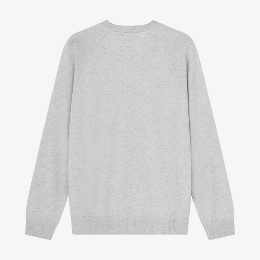Luno Crewneck Ghiaccio — back view