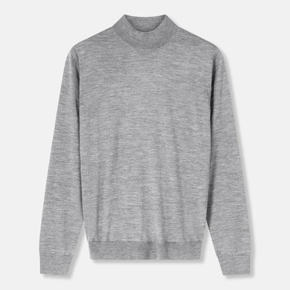 Luno Crewneck Grey — front view