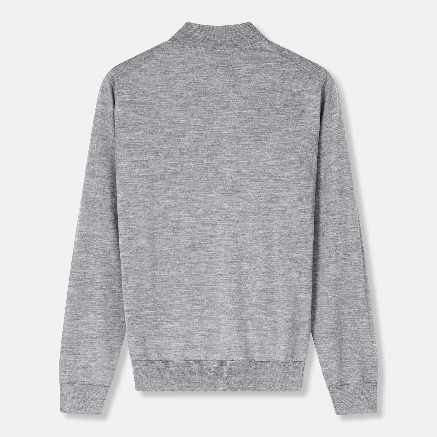 Luno Crewneck Grey — back view