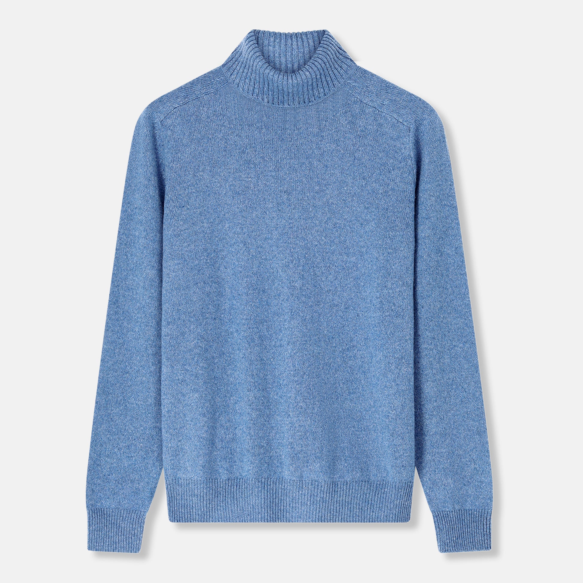 Napolitano Turtleneck Blue — front view