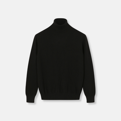 Napolitano Turtleneck Black — back view
