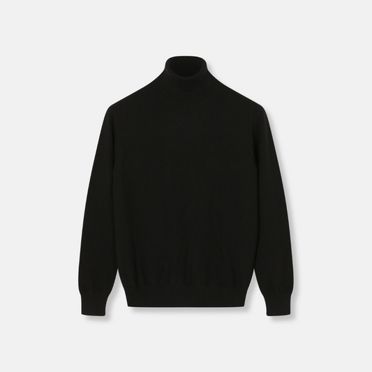 Napolitano Turtleneck Black — back view