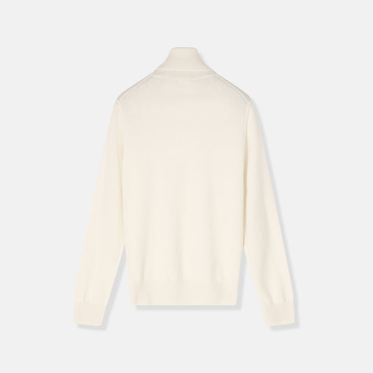Napolitano Turtleneck Milk — back view