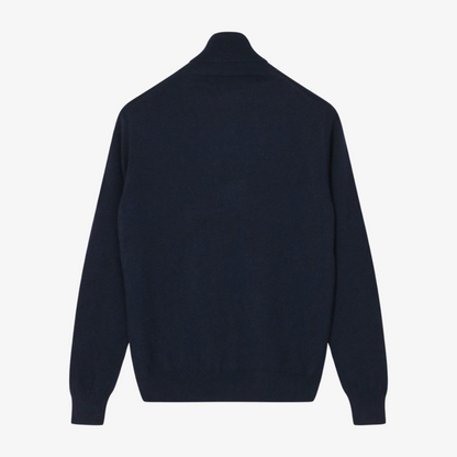 Napolitano Turtleneck Navy — back view
