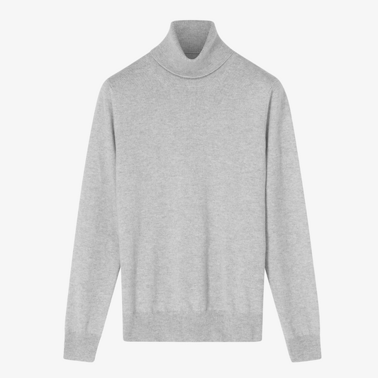 Napolitano Turtleneck Silver — front view