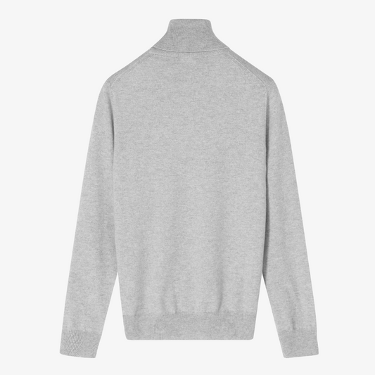 Napolitano Turtleneck Silver — back view