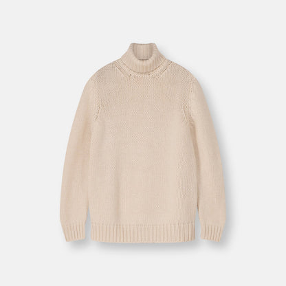 Nuvola Crewneck Latte — front view