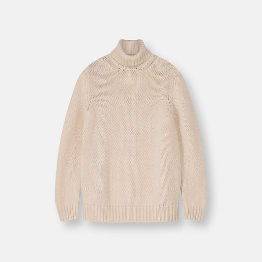 Nuvola Crewneck Latte — front view