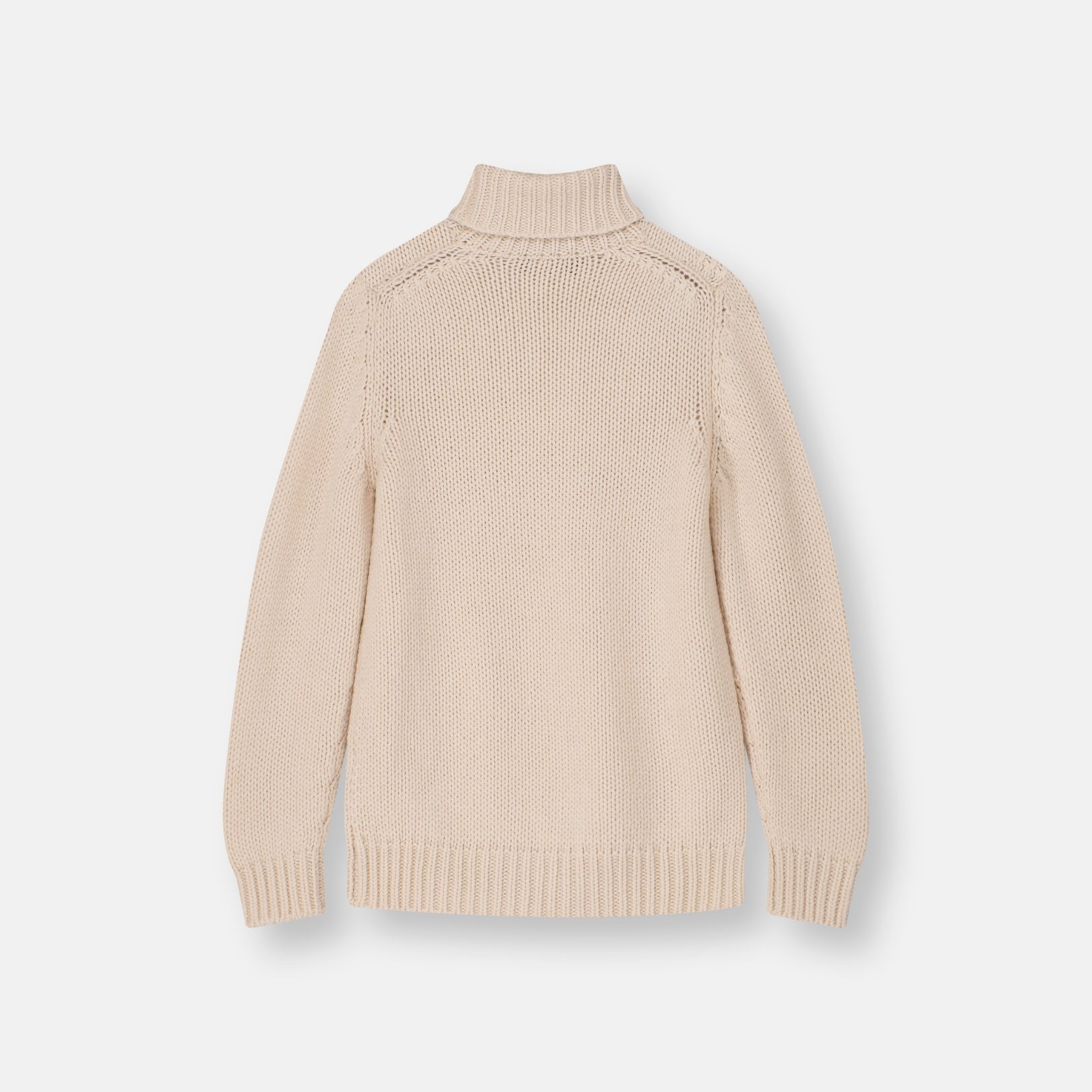 Nuvola Turtleneck Latte — side view