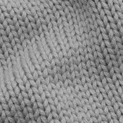 Nuvola Turtleneck Stone Grey — knit texture close-up