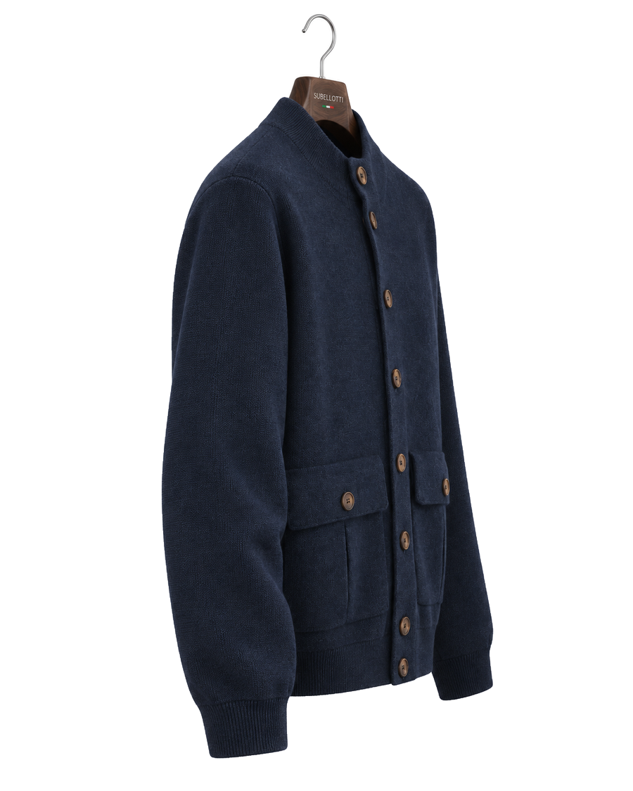 Milano Bomber Navy — Side