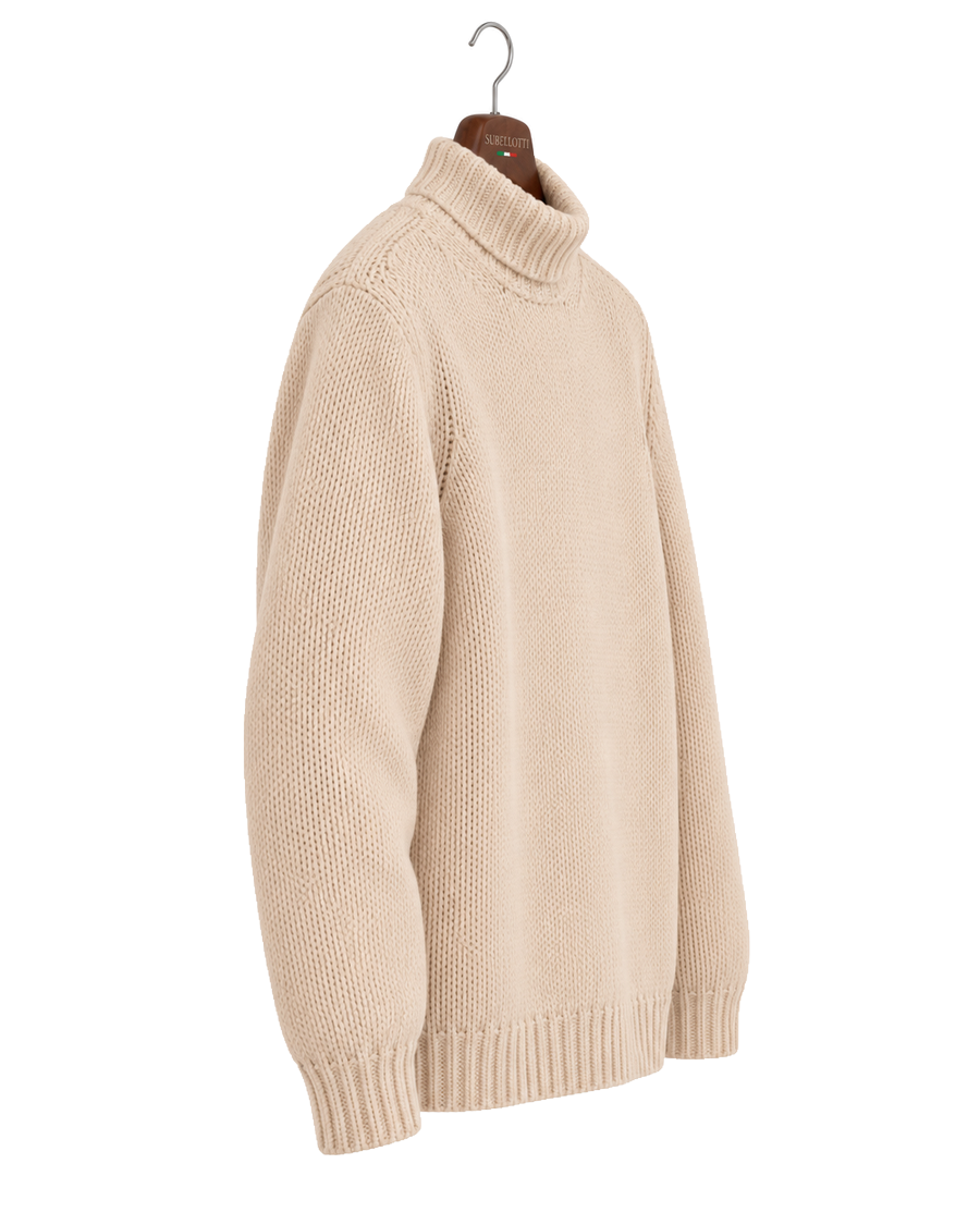 Nuvola Crewneck Latte — Side
