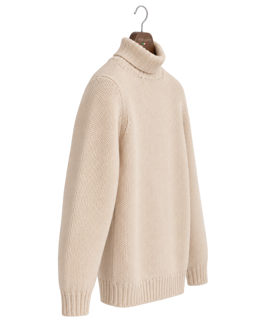 Nuvola Turtleneck Latte — Side