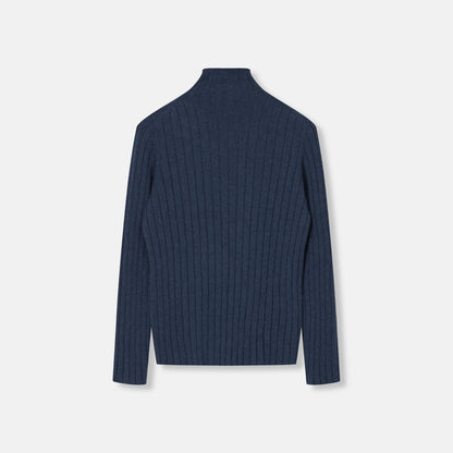 Ribes Turtleneck Navy — front view