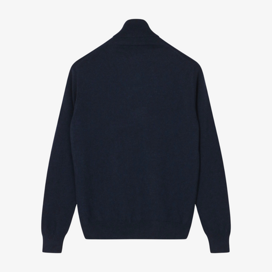 Sella Turtleneck Navy — back view